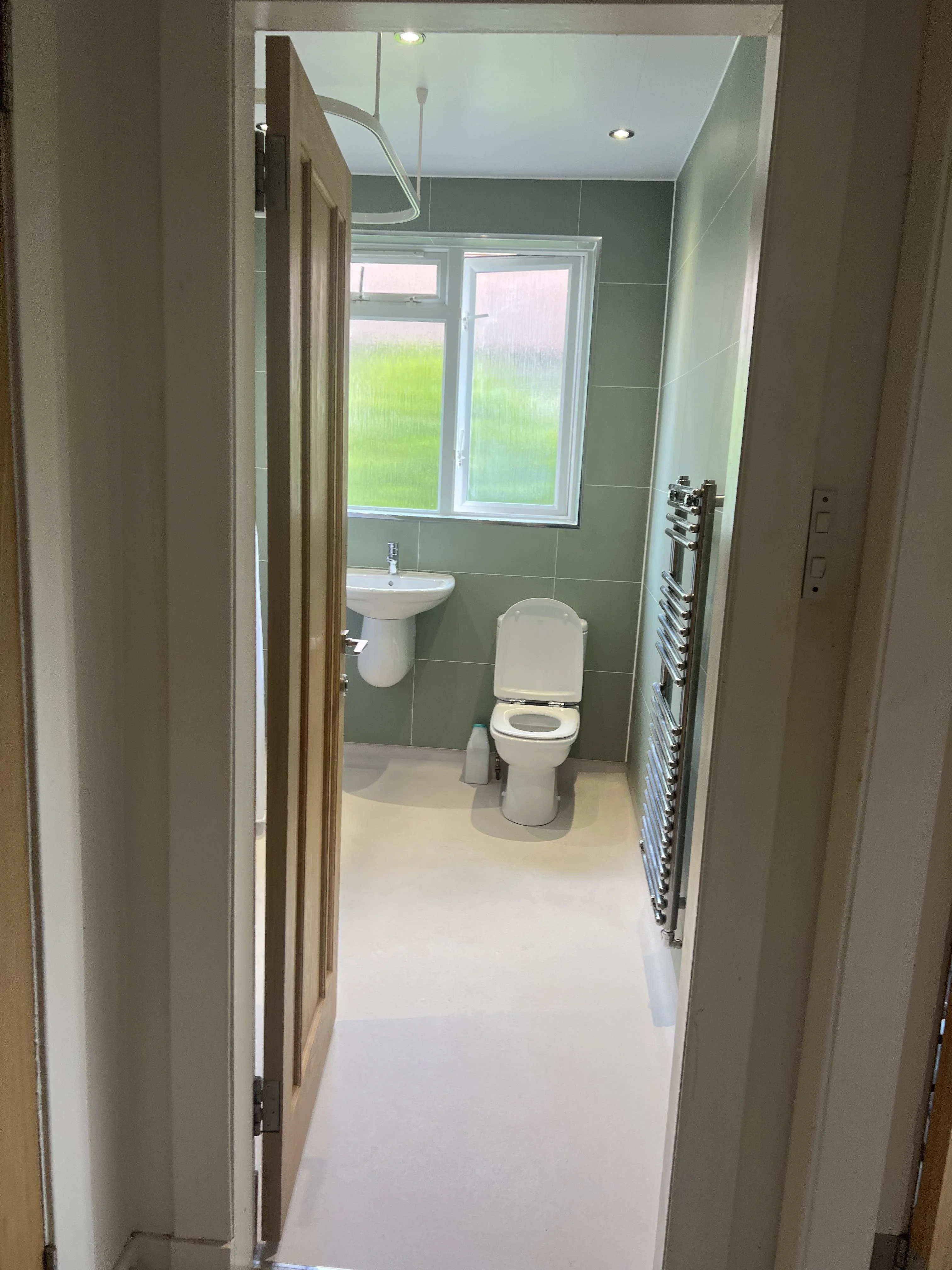 Finished mobility bathroom installation 3
