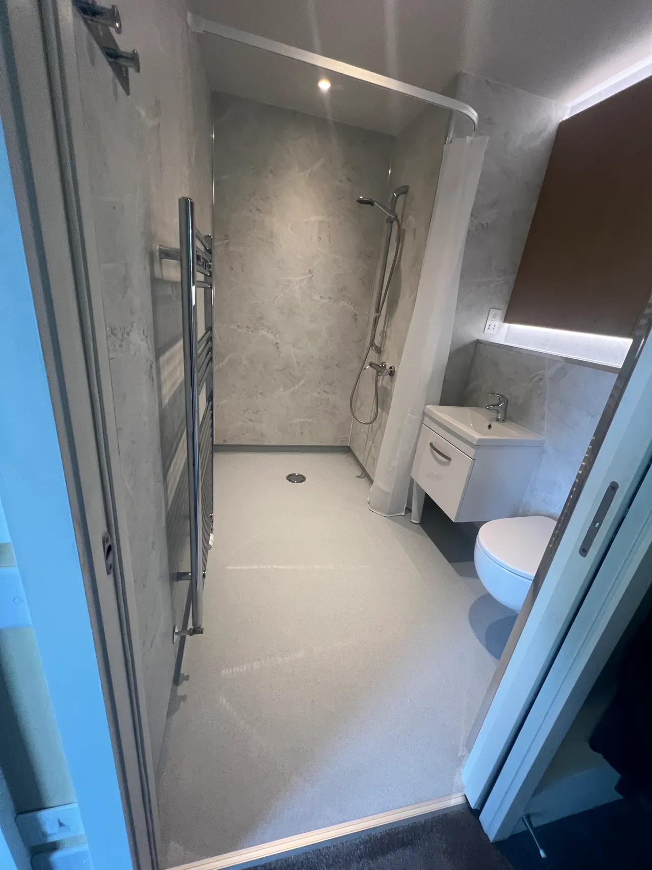 Finished mobility bathroom installation 9