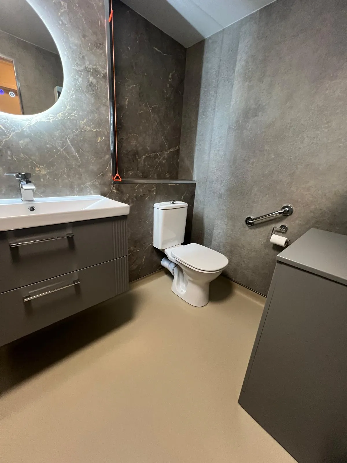 Finished mobility bathroom installation 2