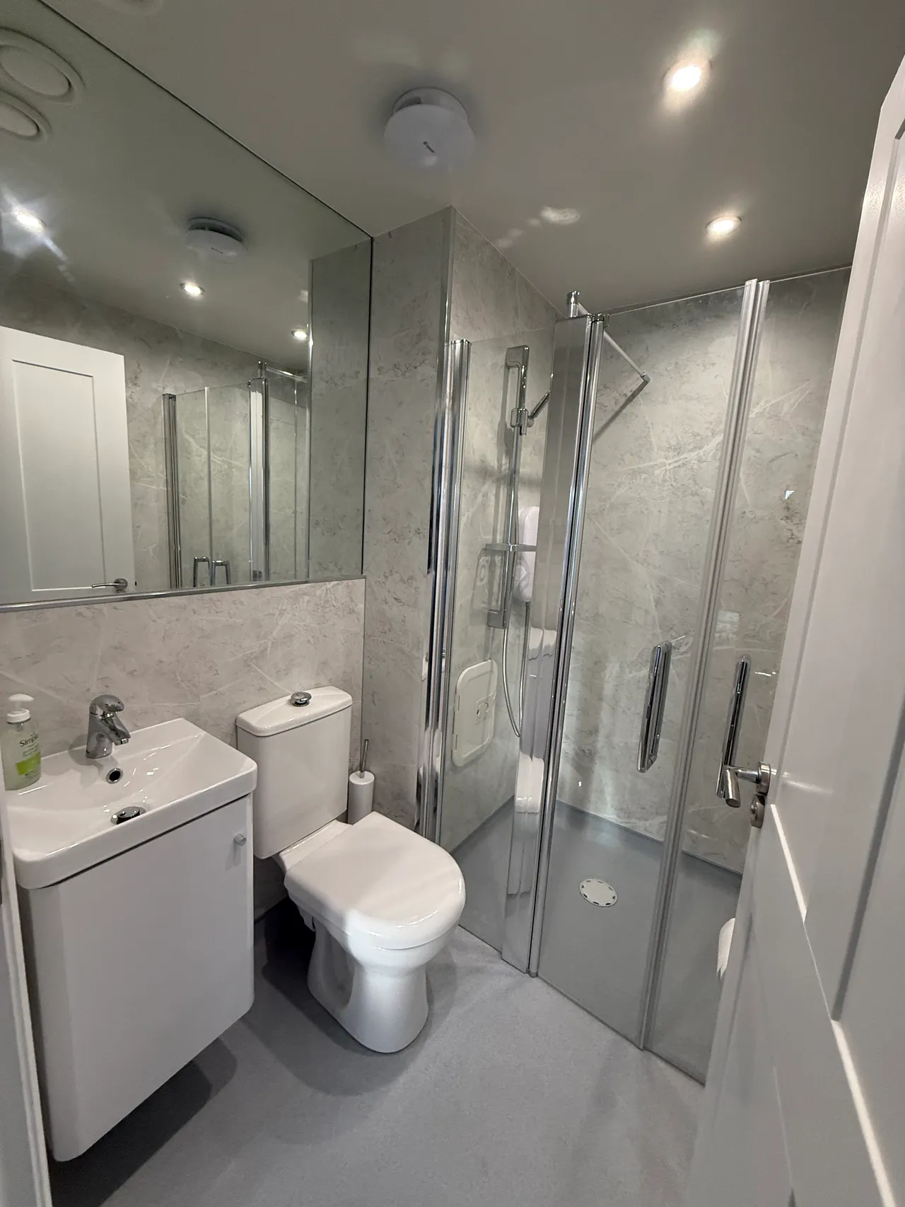 Finished mobility bathroom installation 6