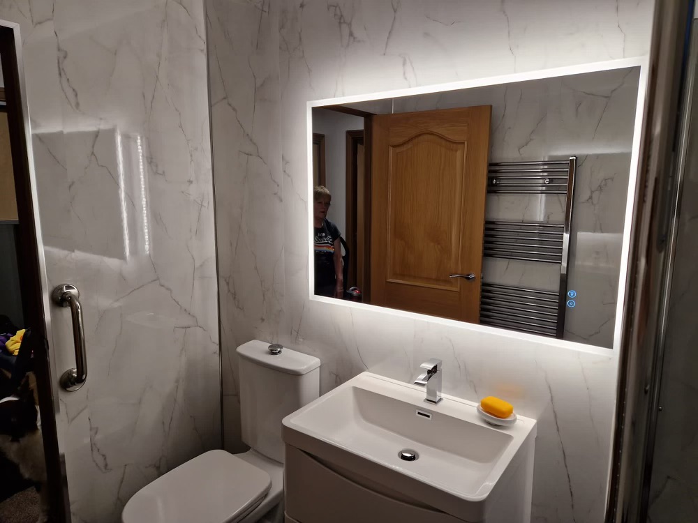 Wet room installation 12