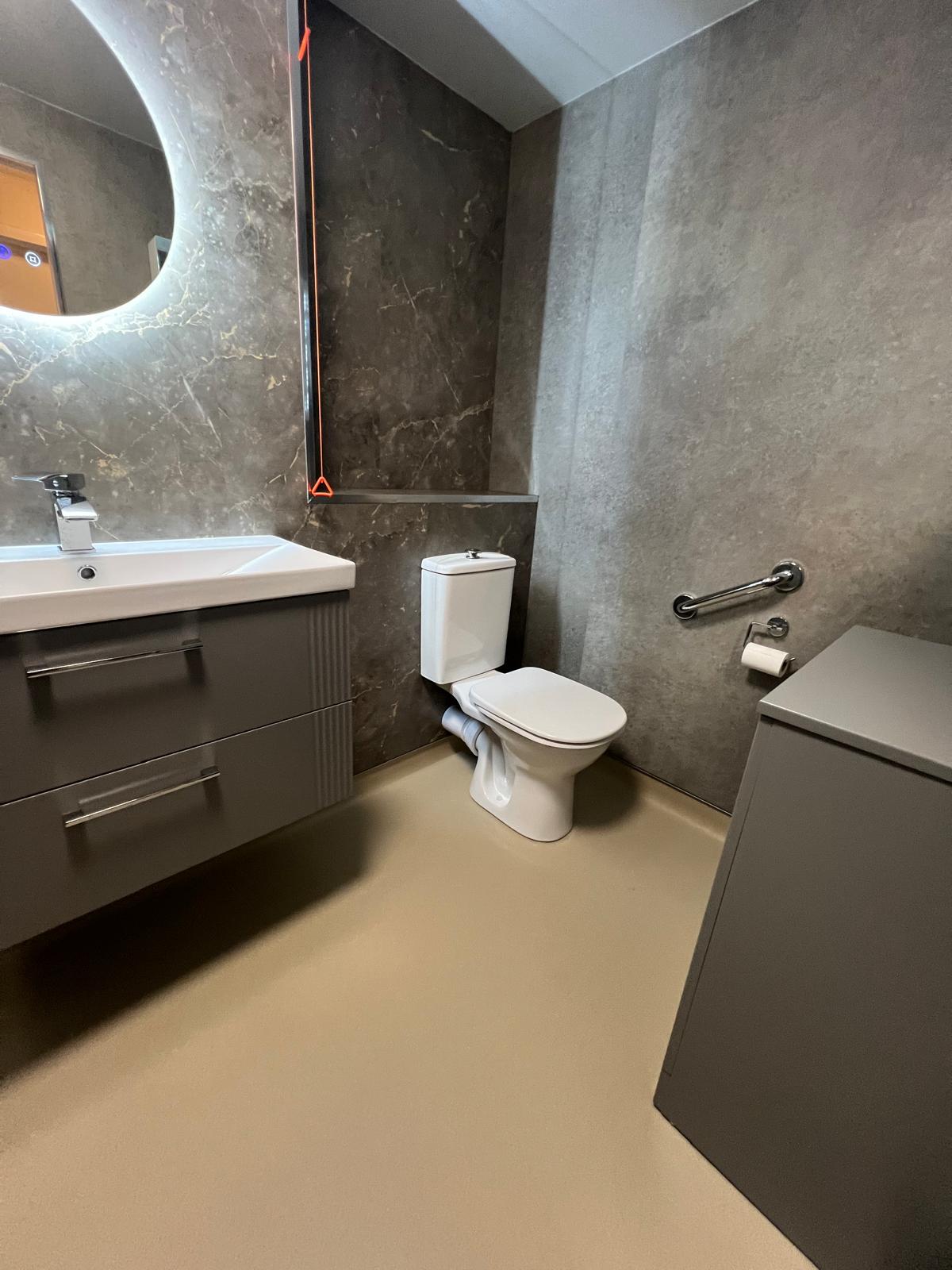 Accessible bathroom installation 1